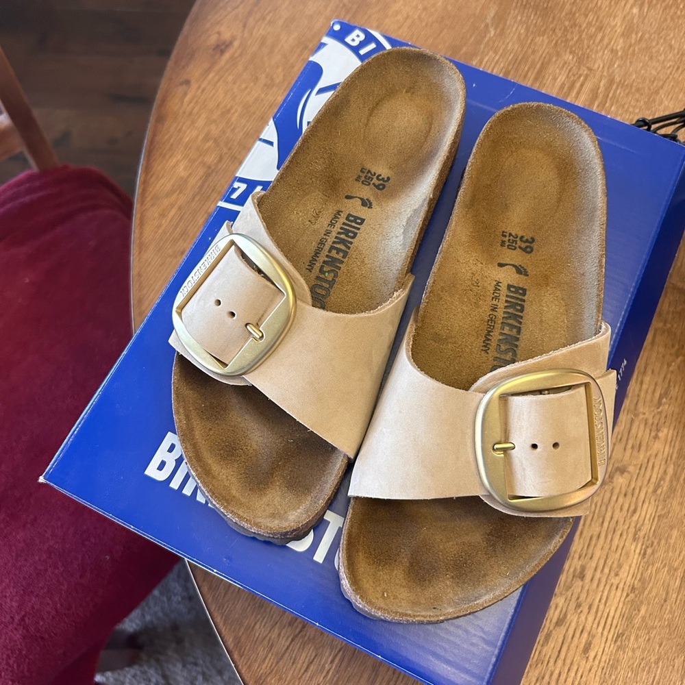 Birkenstock Madrid big buckle sandals